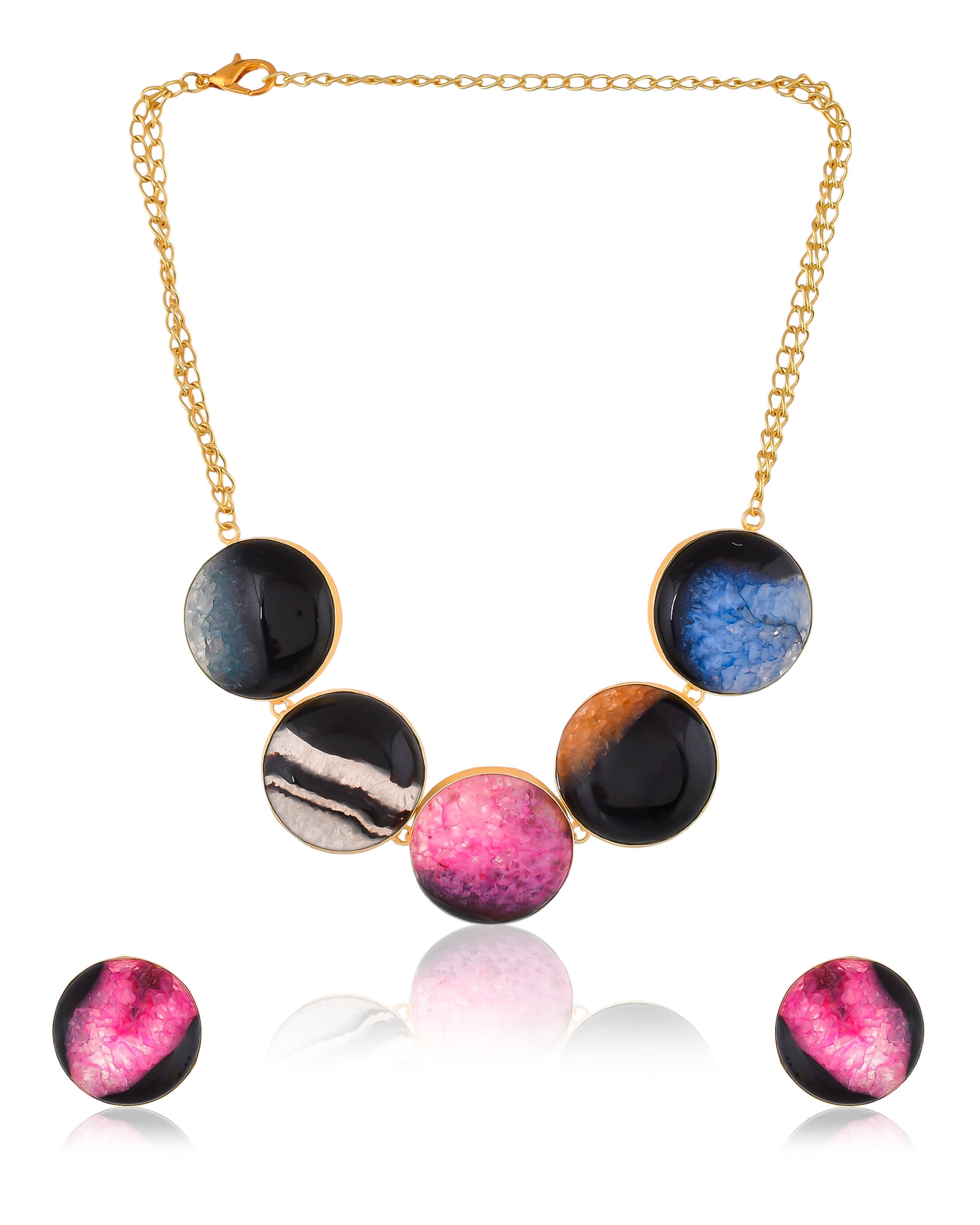 CONTEMPORARY SHADED NECKLACE